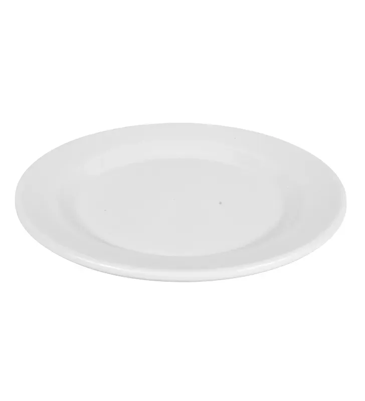 Plato Trinche Horeca Tavola 9" Melamina Blanca – Modelo 80746