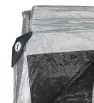 Lona profesional gris 4×5 m impermeable – uso pesado, protección UV