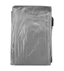 Lona profesional gris 4×5 m impermeable – uso pesado, protección UV