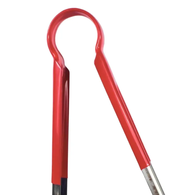 Pinza de Acero Inoxidable Tavola 12" con Mango Rojo – 94679