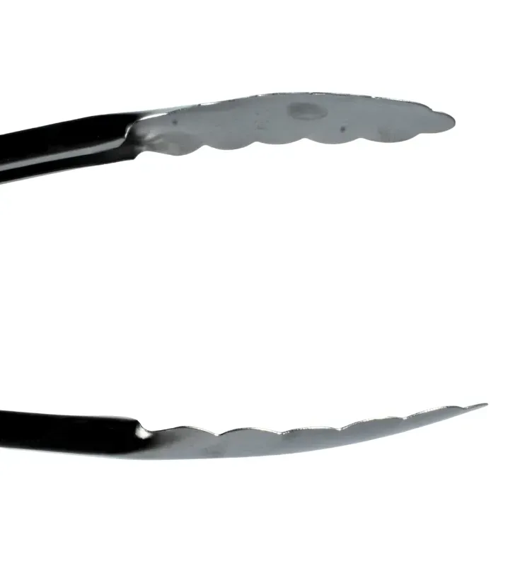 Pinza de Acero Inoxidable Tavola 12" con Mango Negro – 94681