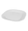 Plato Cuadrado Tavola 8" Melamina Blanca – Modelo 80749