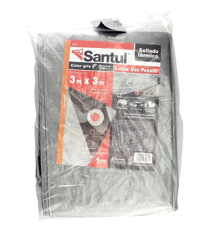 Lona Trukin uso pesado 3x3 m impermeable con protección UV