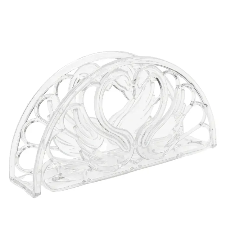 Servilletero Cisne Arra Transparente – Modelo 2807