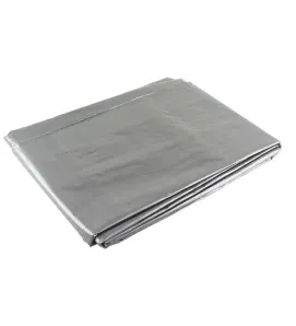 Lona Profesional 3x3 m Plata Impermeable con Protección UV