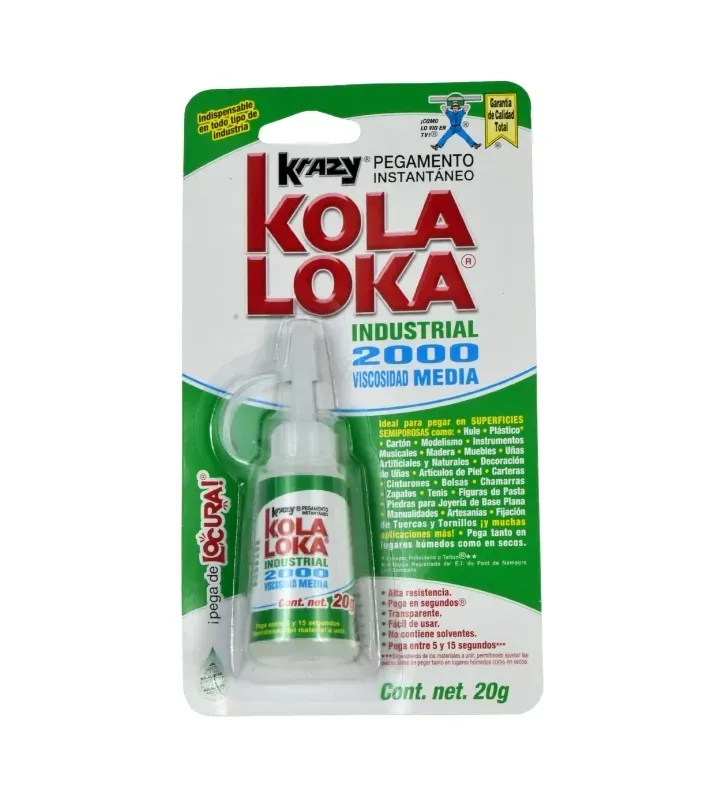 Pegamento Industrial Kola Loka KLM-20 Viscosidad Media