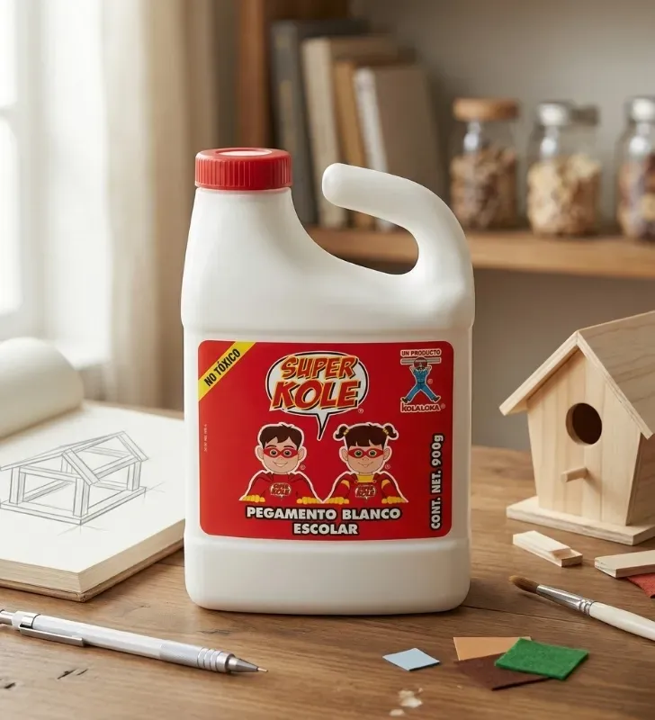 Pegamento Blanco Super Kole 900g Kola Loka – SKPB-900 Profesional