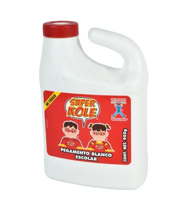 Pegamento Blanco Super Kole 900g Kola Loka – SKPB-900 Profesional