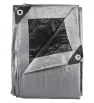 Lona Profesional 3x3 m Plata Impermeable con Protección UV