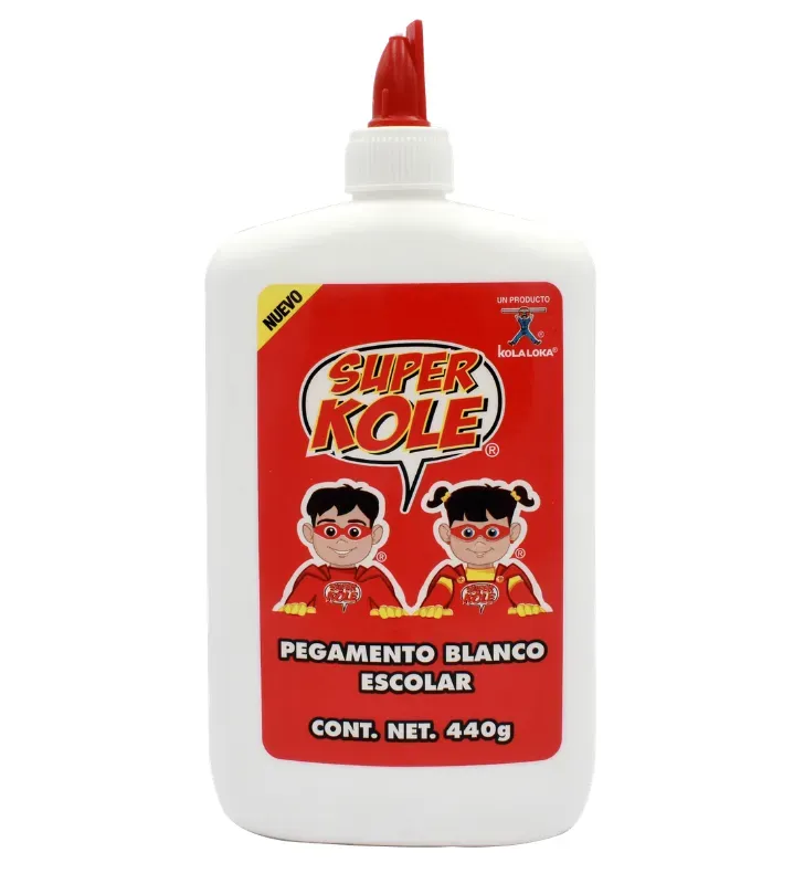 Pegamento Blanco Super Kole 440g Kola Loka – SKPB-440