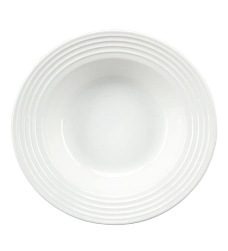 PLATO SOPERO EMBOSS CIRCLES OPACO-SANTA ANITA