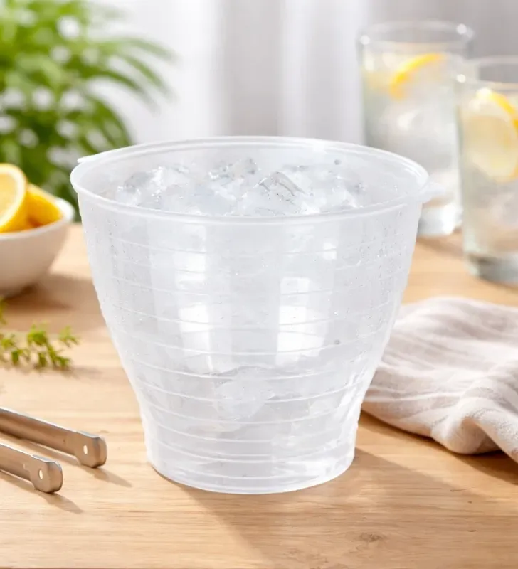 Hielera Económica Arra Transparente – Modelo 2988 Reciclable