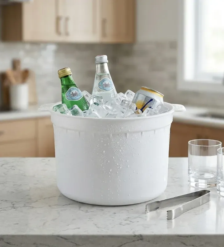 Hielera Bote Blanca Arra Polipropileno – Modelo 3236.01 Resistente