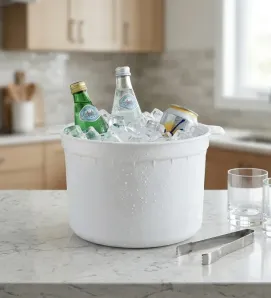 Hielera Bote Blanca Arra Polipropileno – Modelo 3236.01 Resistente