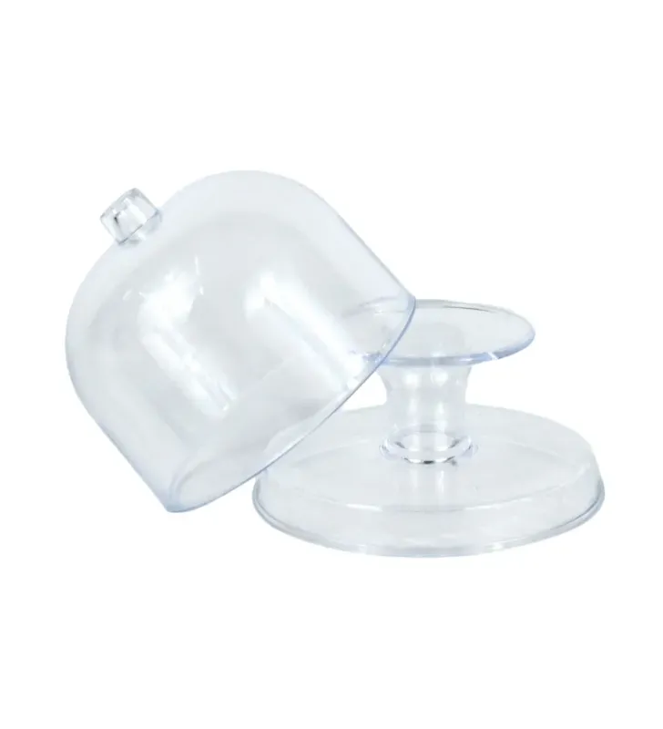Mini Pedestal con Domo Arra Cristal – Modelo 3312 Gourmet