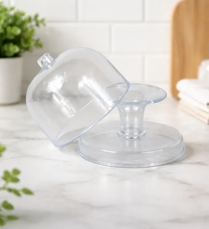 Mini Pedestal con Domo Arra Cristal – Modelo 3312 Gourmet