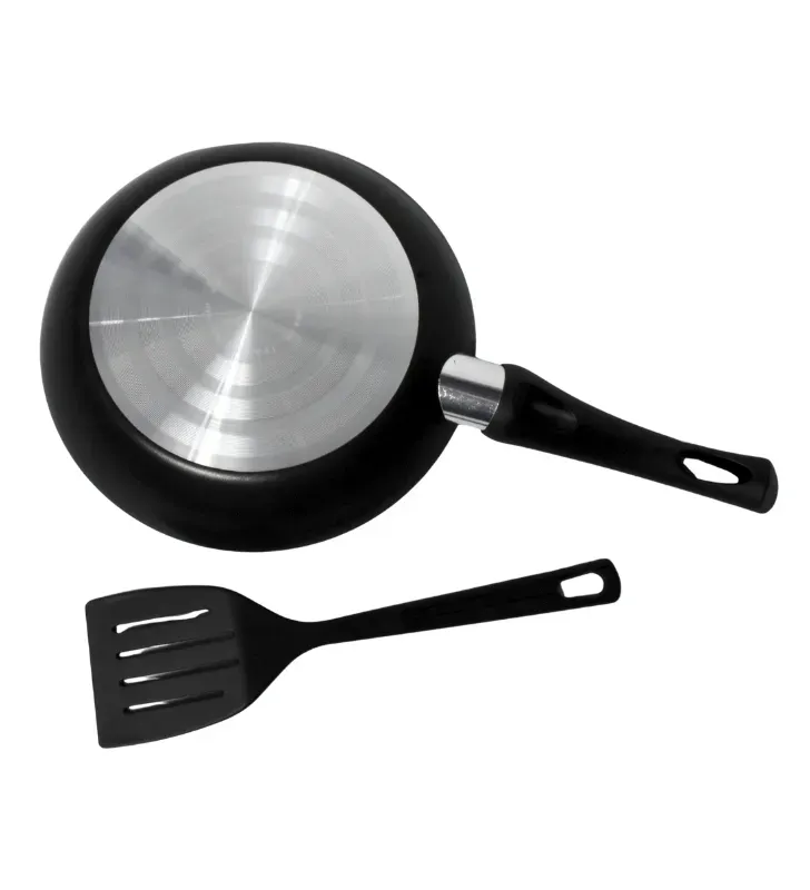 Sartén Tramontina 24 cm con Espátula – Antiadherente Starflon Max