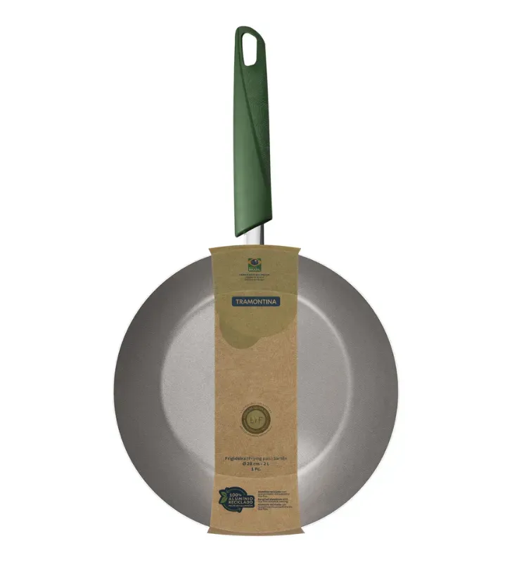 Sartén Tramontina Lyf 28 cm Verde – Antiadherente Starflon Max