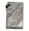 Lona Uso Pesado 5x6m Gris Impermeable con Protección UV