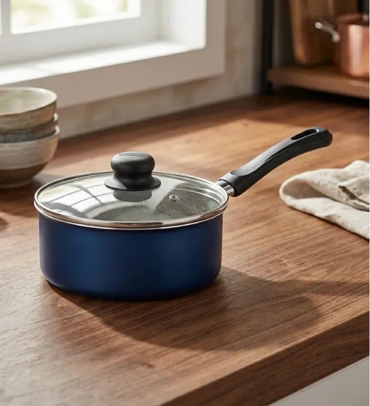 Cazo Tramontina Turim 18 cm Azul – Antiadherente Starflon Max