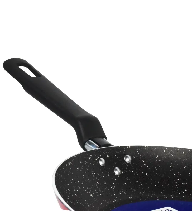 Sartén Tramontina Paris 28 cm 2L Rojo – Starflon Max Siliconado