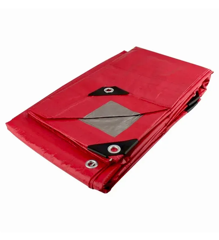 Lona Santul Premium 1.5x2m Roja Impermeable con Protección UV