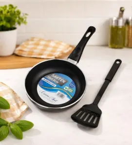 Sartén Cuisine Spot No. 18 Rojo con Espátula – Libre de PFOA