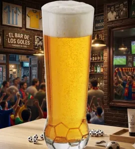 Vaso Cervecero Kicks Crisa 420 ml – Modelo 6037 Futbol