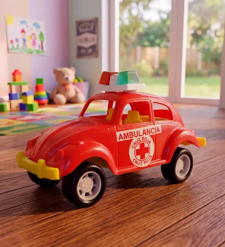 Set de 6 V.W. con Torreta – Maquiladora de Juguetes Nacionales