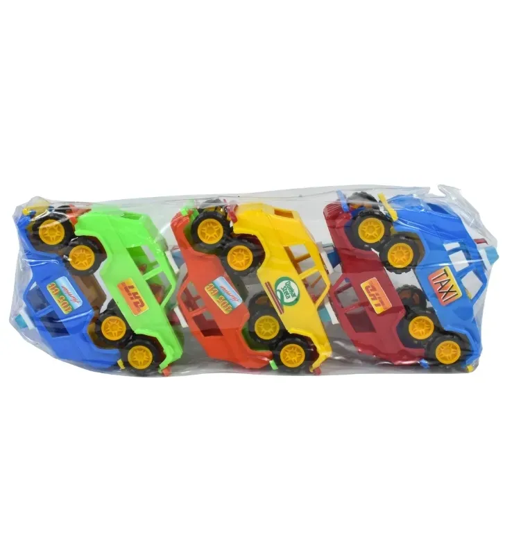 Set de 6 Camionetas Zafari con Torreta – Maquiladora Nacional