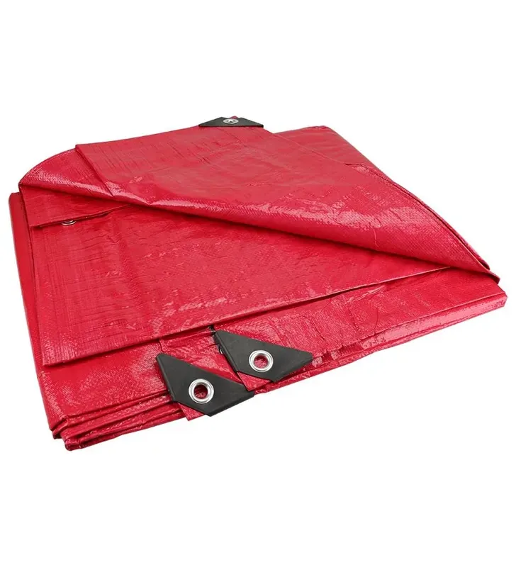 Lona Santul Premium 6x12m Roja Impermeable con Protección UV