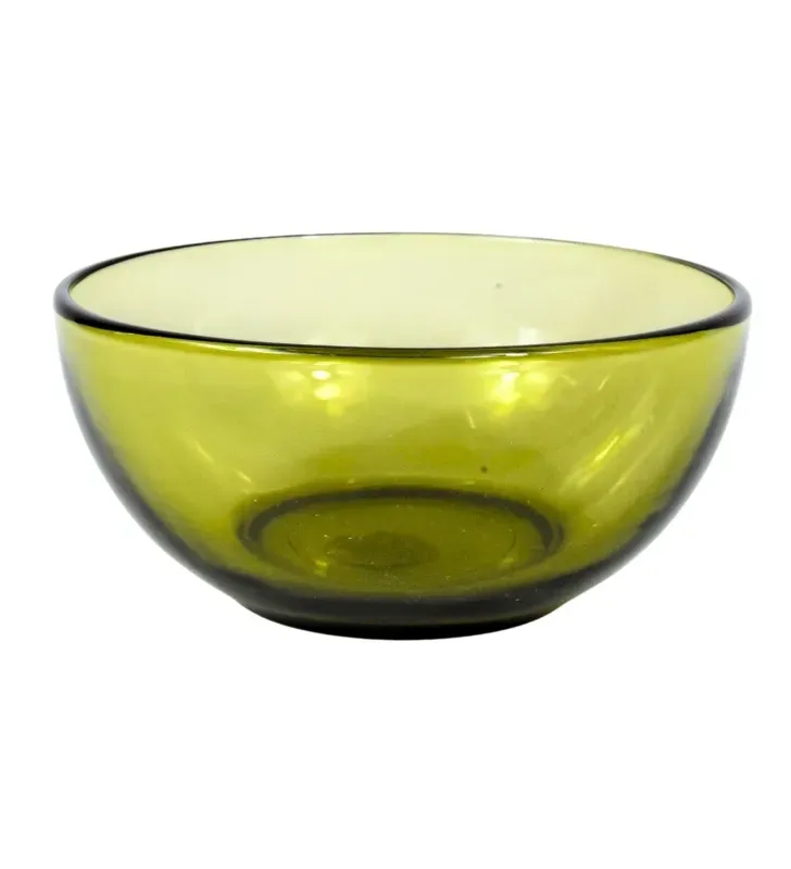Tazón de Vidrio Crisa 760 ml Verde Olivo – Modelo 5848