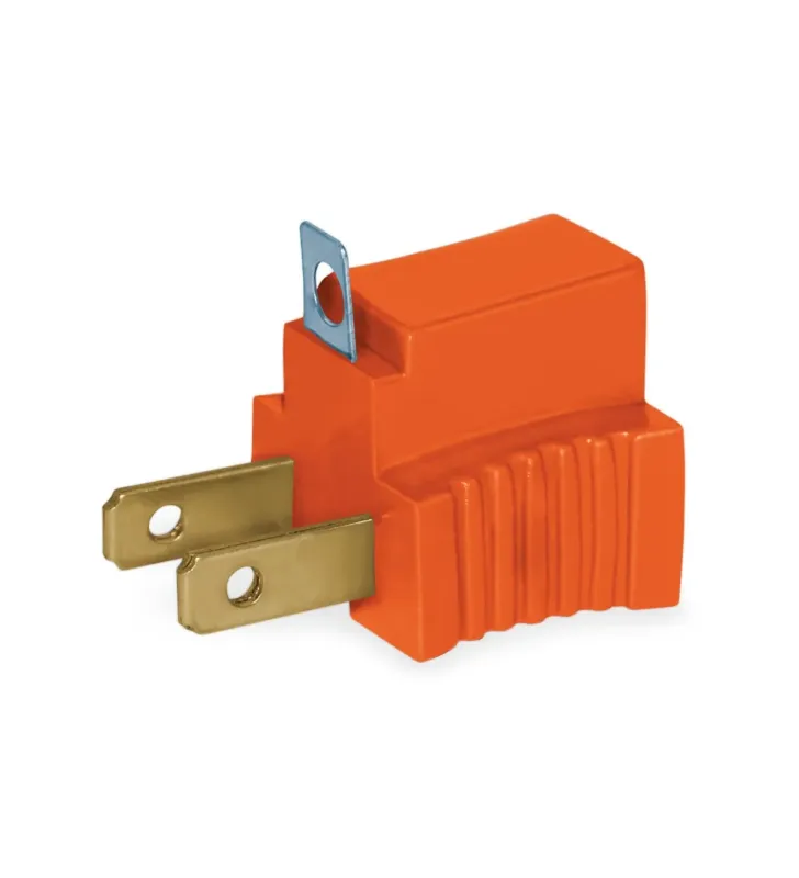Adaptador Sanelec 1521 Naranja – Convertidor a Tierra