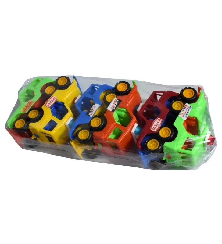 Set de 6 Jeeps con Torreta – Maquiladora de Juguetes Nacionales