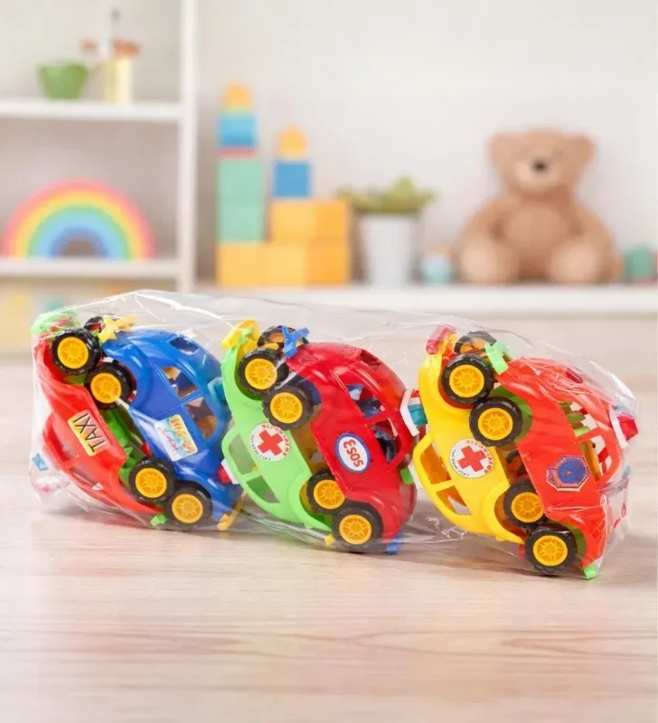 Set de 6 V.W. con Torreta – Maquiladora de Juguetes Nacionales