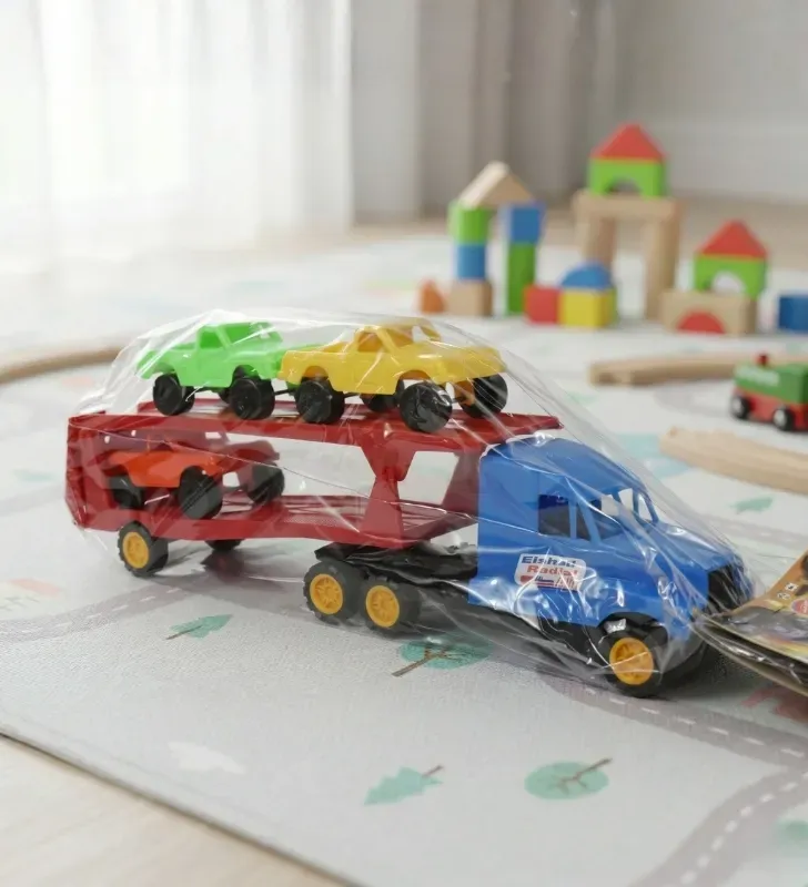 Tráiler Nodriza Chico con 3 Carritos – Maquiladora Nacional