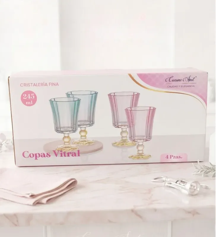Copas Vitral Cuisine Spot – Cristalería de Lujo Modelos