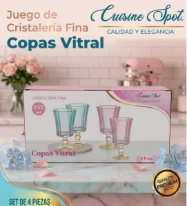 Copas Vitral Cuisine Spot – Cristalería de Lujo Modelos