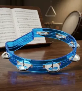 Pandero Musical Grande Elirob – Percusión Infantil Cristal