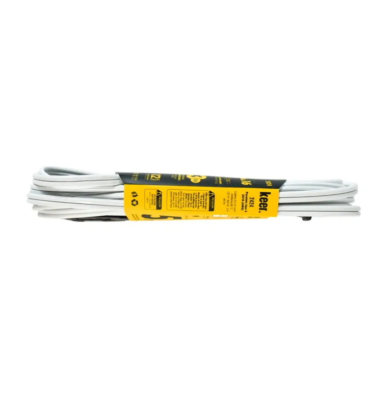 Extensión Doméstica Keer 5 m 16 AWG 127 V