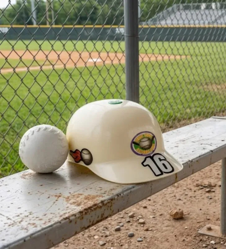 Casco de Béisbol Infantil Kimbo con Pelota – Modelo 029636