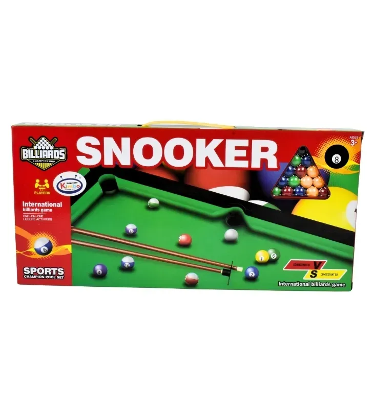 Mesa de Billar Infantil Kimbo SH769401 – Plástico Resistente