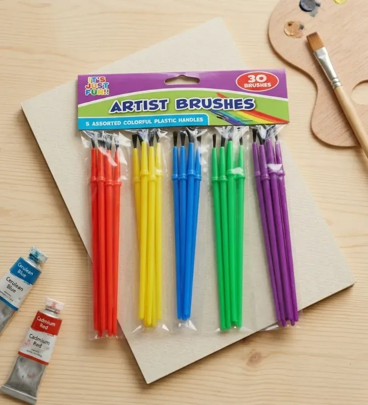 Juego de 30 Pinceles Zaz II – Set Artístico Profesional 75909