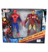 Set de Figuras Spider-Man e Iron Man Toymark – T378866