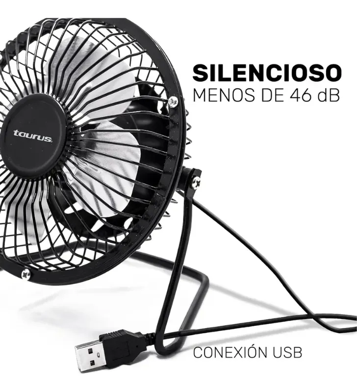 Mini Ventilador Personal Taurus USB – Modelo M94402800