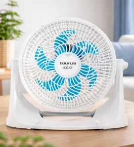 Ventilador Taurus Typhoon Blue M94407900 – Tecnología ECOJET