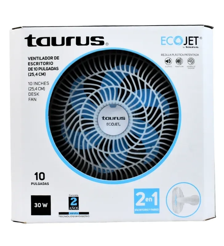 Ventilador Taurus Typhoon Blue M94407900 – Tecnología ECOJET