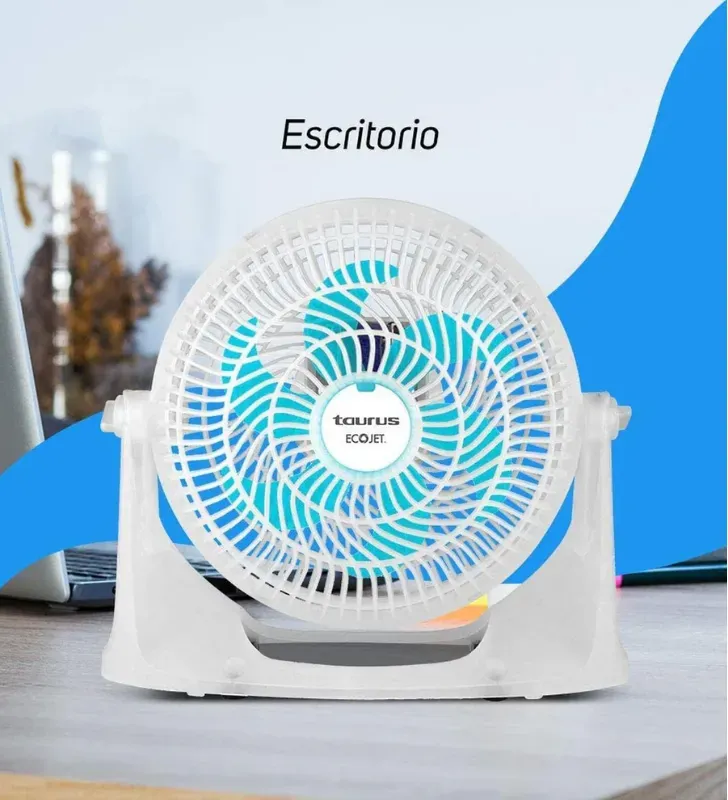Ventilador Taurus Typhoon Blue M94407900 – Tecnología ECOJET
