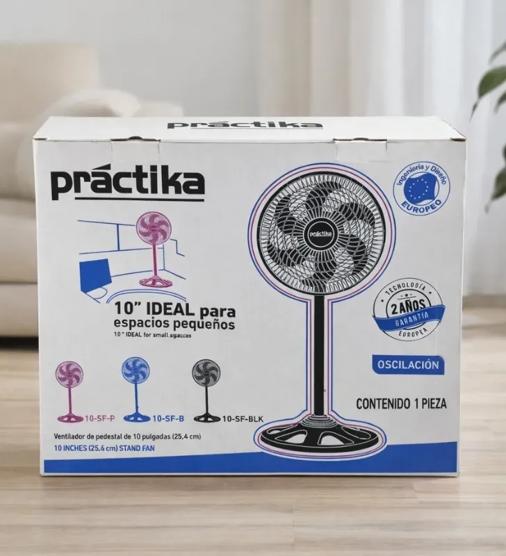 Ventilador de Pedestal Taurus Practika 10" Azul – M94406620
