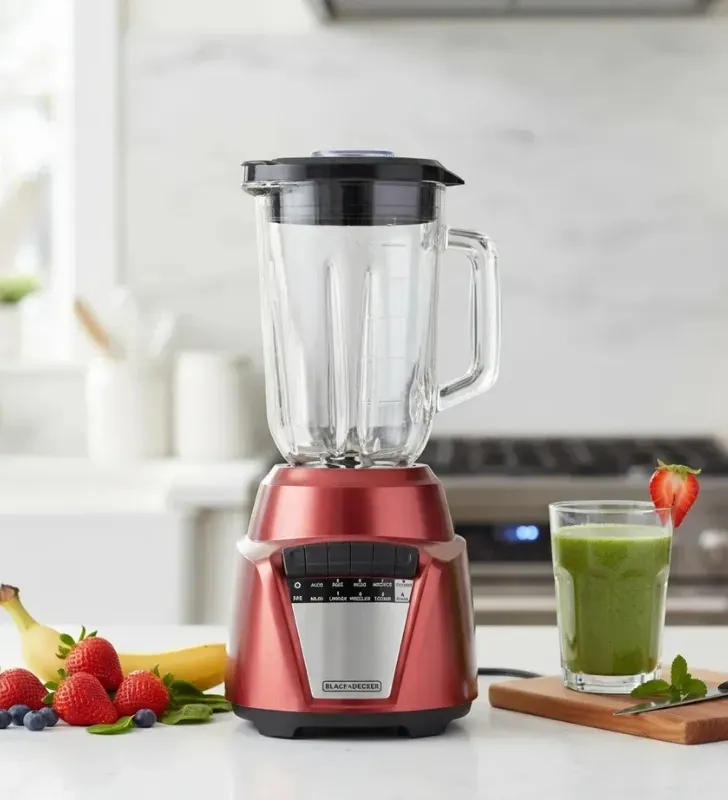Licuadora Black + Decker BL0876-2RDLA – Potencia y Durabilidad